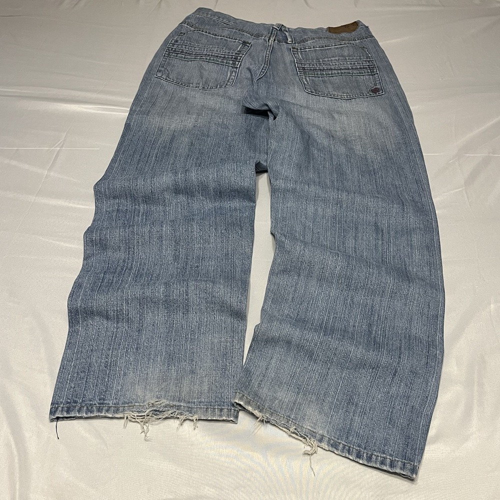 Y2K RocaWear jeans Men's Fits 34x33 Grunge Baggy Loose Skate Distressed Denim